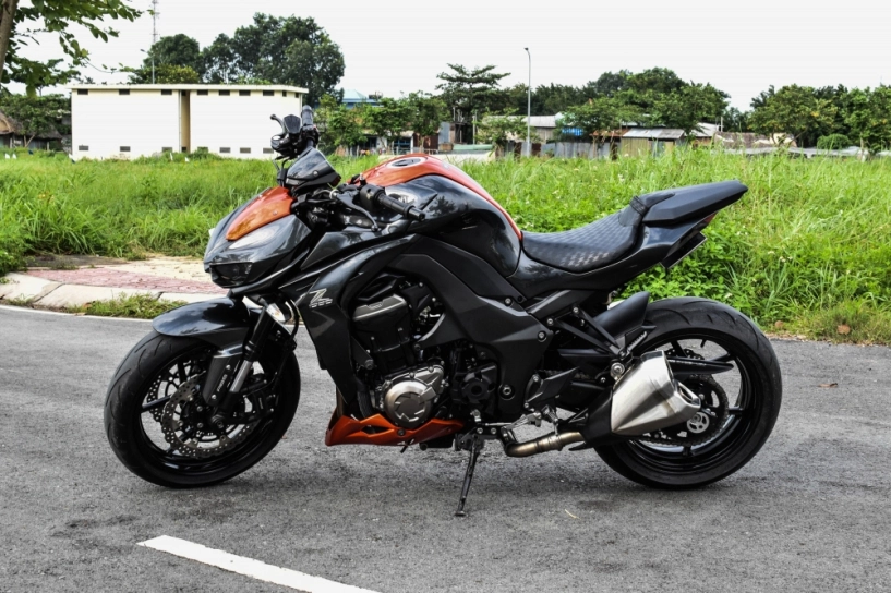 Kawasaki z1000 2015 xám cam châu âu abs trước sau bssg 8 nút cần bán - 2