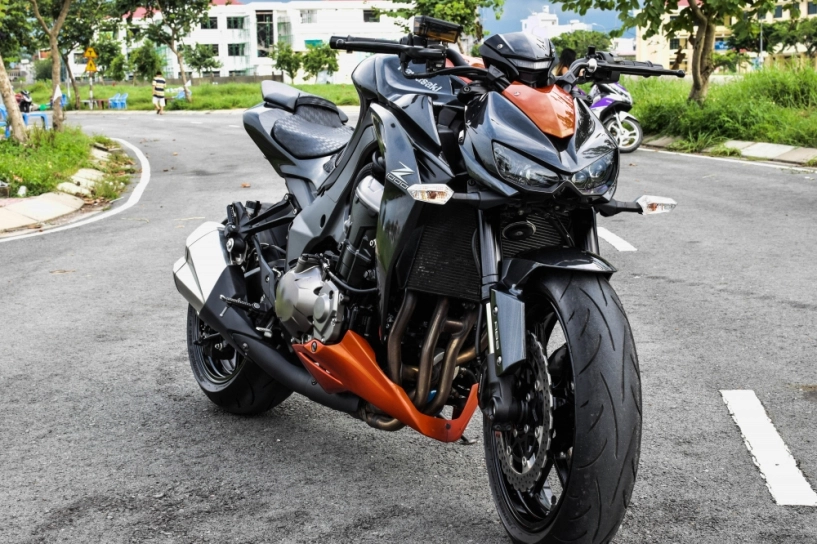 Kawasaki z1000 2015 xám cam châu âu abs trước sau bssg 8 nút cần bán - 6