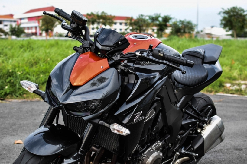 Kawasaki z1000 2015 xám cam châu âu abs trước sau bssg 8 nút cần bán - 8