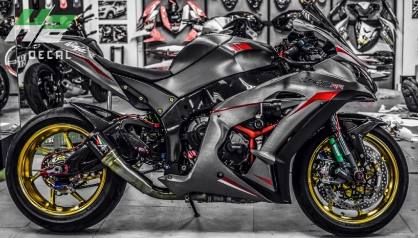 Siêu phẩm tốc độ zx10r tiếp tục chào sân bản độ mới - 1