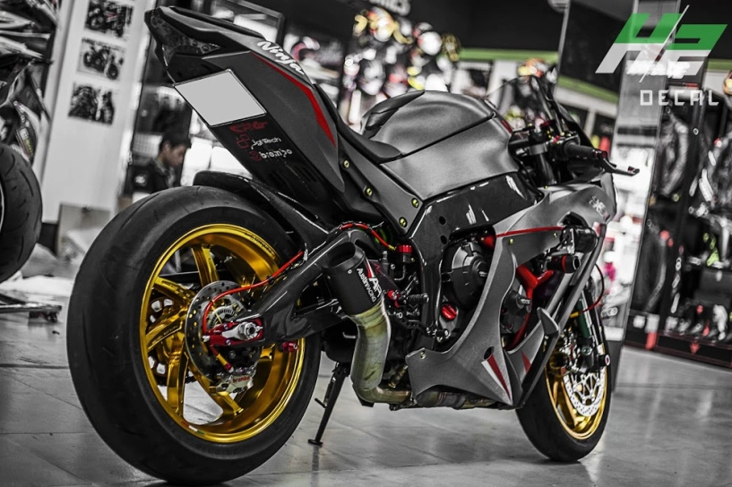 Siêu phẩm tốc độ zx10r tiếp tục chào sân bản độ mới - 2