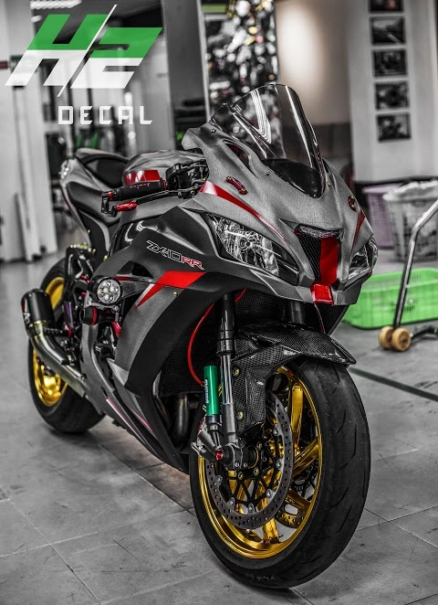 Siêu phẩm tốc độ zx10r tiếp tục chào sân bản độ mới - 4