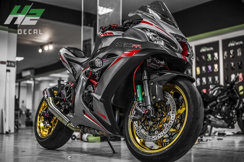 Siêu phẩm tốc độ zx10r tiếp tục chào sân bản độ mới - 5