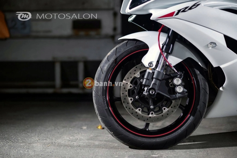Bạch mã yamaha r6 đẹp ngất ngây từ người nhật - 5