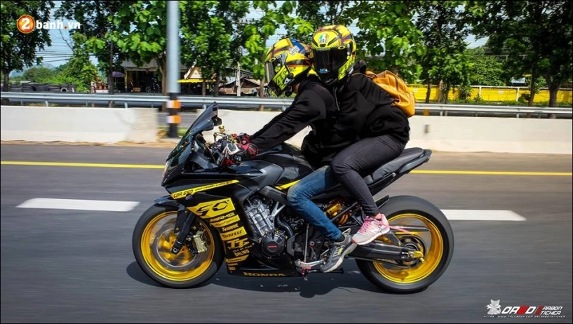 Cbr650f độ siêu ngầu đến từ đất nước chùa vàng - 9