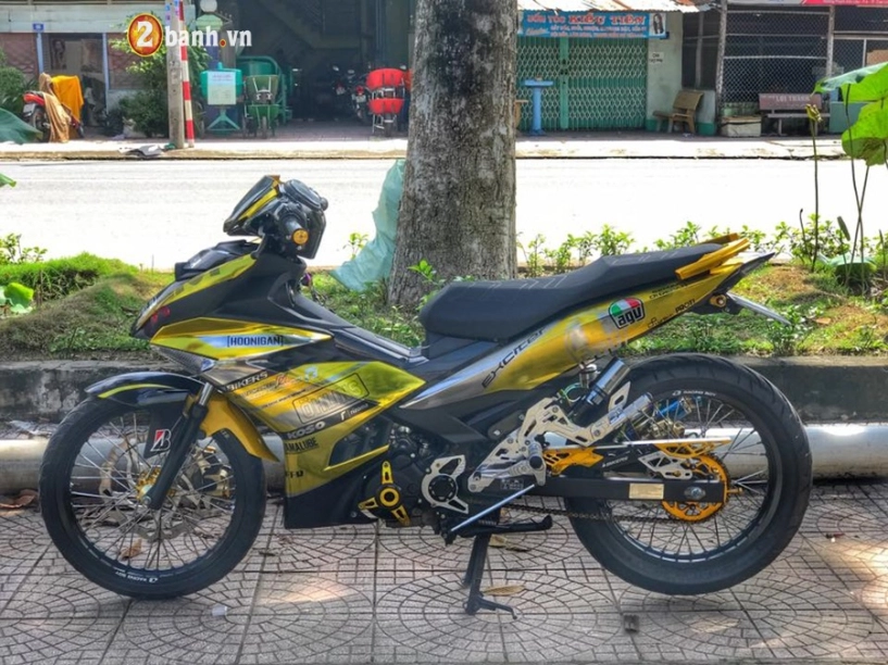 Exciter 150 độ ấn tượng với dàn tem chrome đầy thương gia - 6