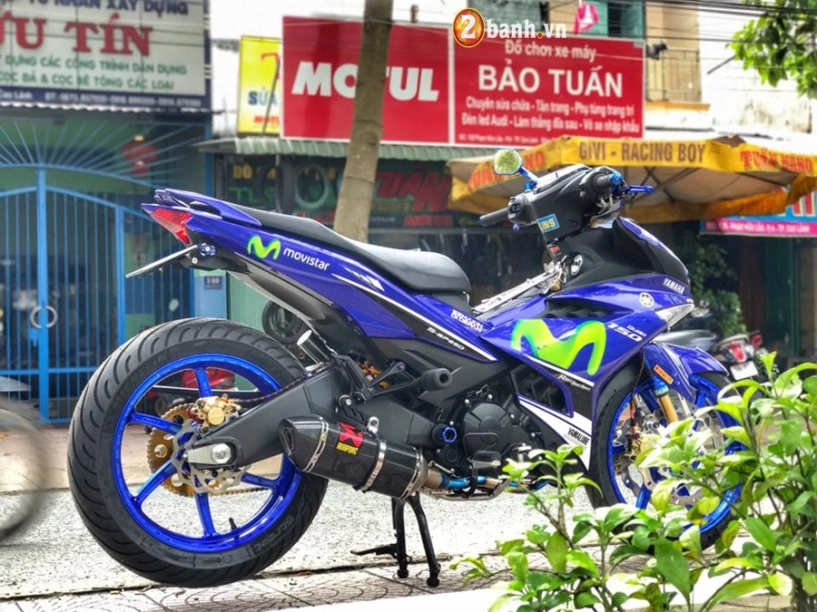 Exciter 150 độ đầy cơ bắp với dàn gắp pkl đầy sáng tạo - 11