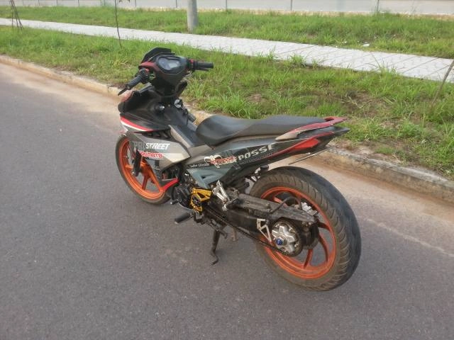 Exciter 150 độ đầy phá cách với ghi đông trần huyền thoại - 7