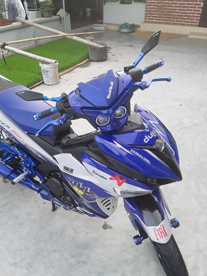 Exciter 150 độ full dàn đèn trước đầy thu hút - 5