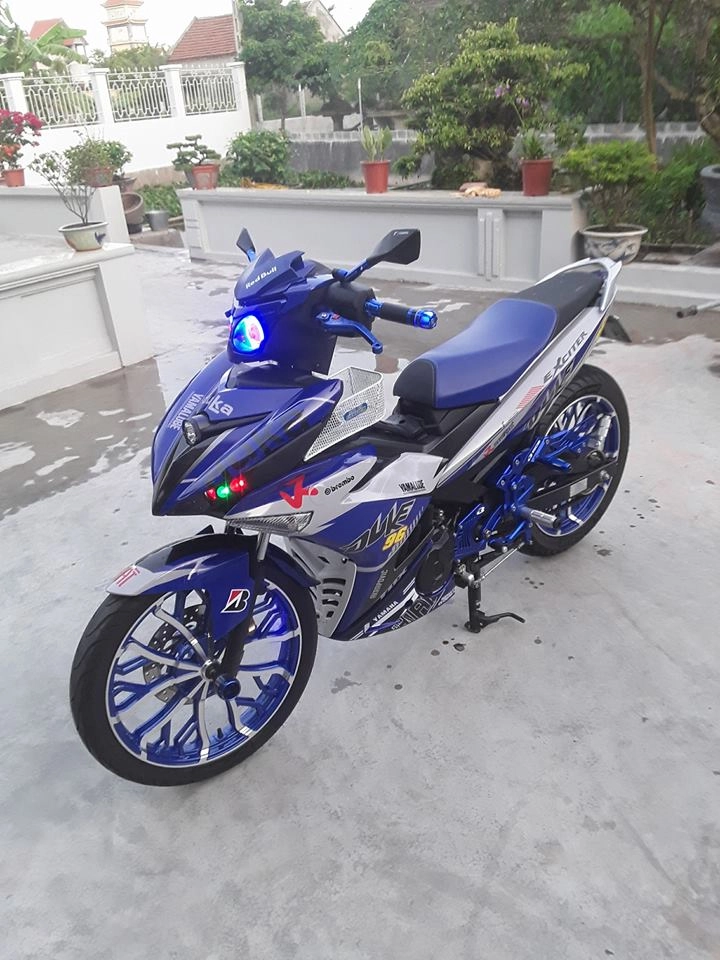 Exciter 150 độ full dàn đèn trước đầy thu hút - 6