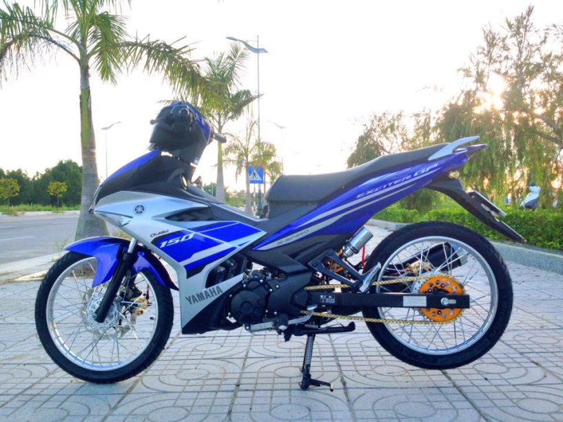 Exciter 150 độ gọn gàng với dàn chân lưỡi lao thần tốc - 3