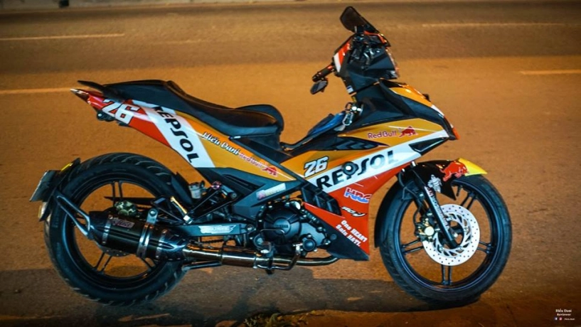 Exciter 150 độ xinh đẹp với bộ cách repsol - 3