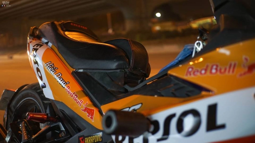 Exciter 150 độ xinh đẹp với bộ cách repsol - 6