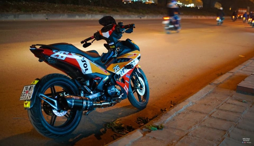Exciter 150 độ xinh đẹp với bộ cách repsol - 7