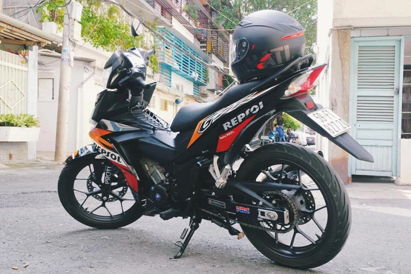 Honda winner 150 độ đậm chất thể thao với bộ cánh repsol - 6