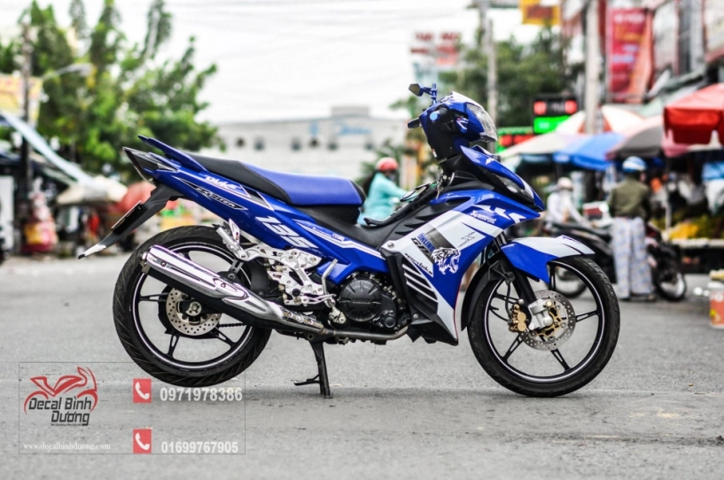 Tổng hợp những mẫu tem exciter 135 xanh trắng đẹp nhất cho dịp lễ tết - 12