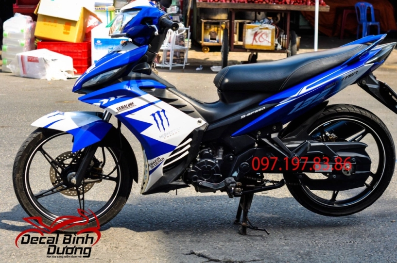 Tổng hợp những mẫu tem exciter 135 xanh trắng đẹp nhất cho dịp lễ tết - 14