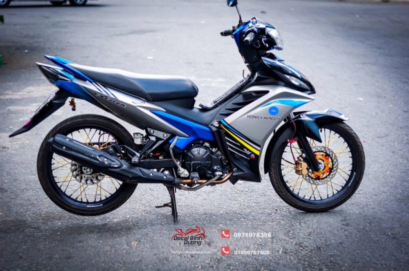 Tổng hợp những mẫu tem exciter 135 xanh trắng đẹp nhất cho dịp lễ tết - 15