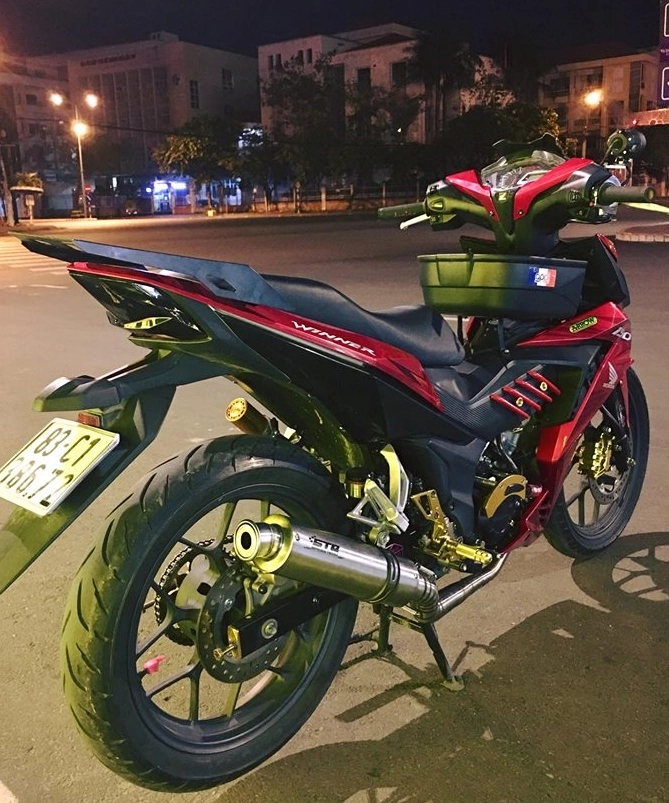 Winner 150 độ đẹp dịu dàng trong màn đêm của biker sóc trăng - 7