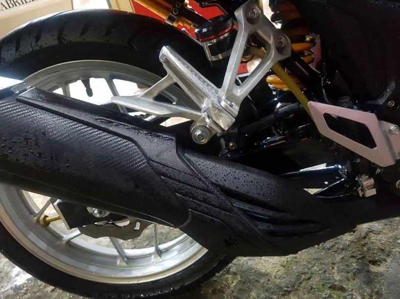 Winner 150 độ kiểng với sắc vàng nổi bật của biker phố núi - 10
