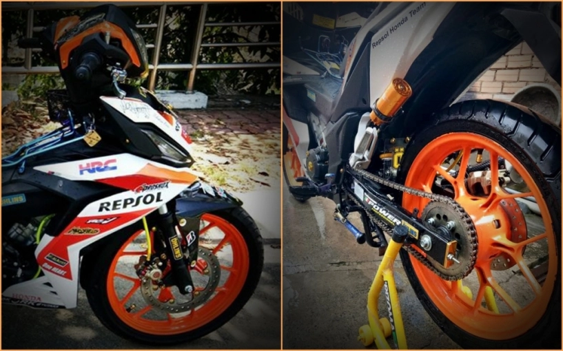 Winner 150 độ leng keng với bộ cánh repsol đậm chất thể thao - 1