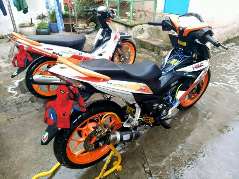 Winner 150 độ leng keng với bộ cánh repsol đậm chất thể thao - 8