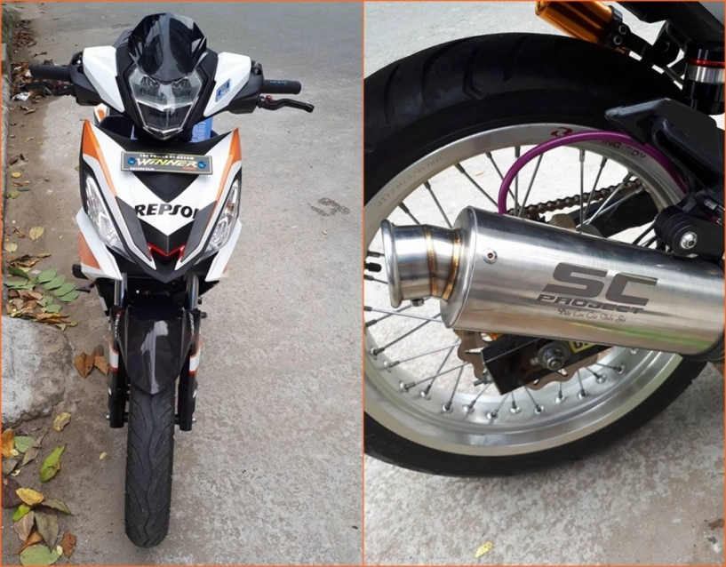 Winner 150 độ mang nét đẹp lạnh lùng với nòng súng uy lực - 1