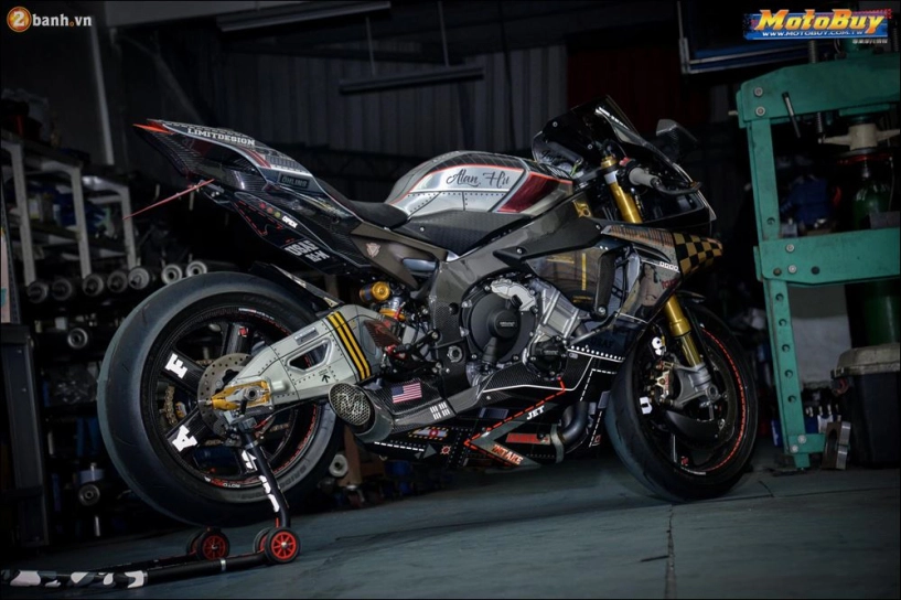 Yamaha r1m độ dàn âm thanh sống động qua ống xả monkey power - 5