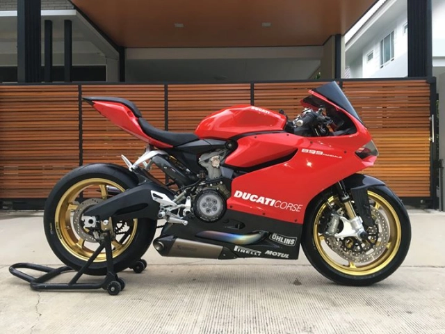 Ducati panigale 899 vẻ đẹp hào nhoáng với dàn chân oz racing - 8