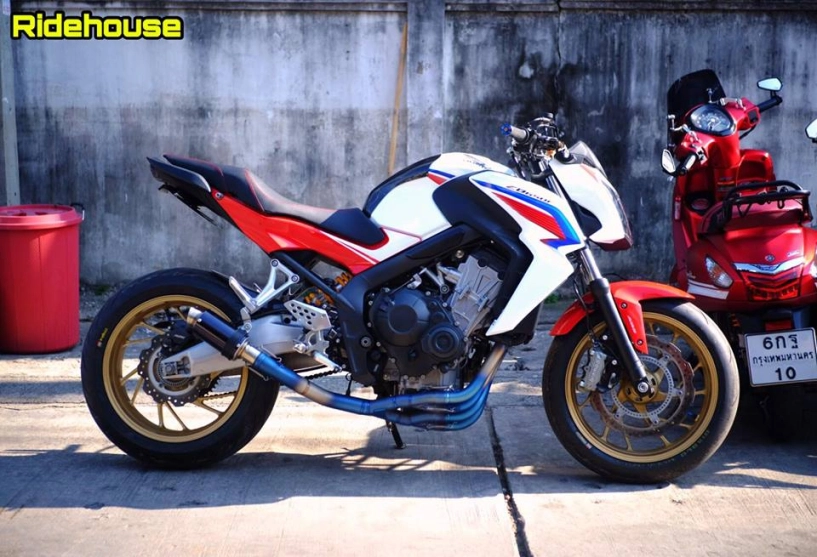 Honda cb650f bản nâng cấp đơn giản súc tích đến từ biker thái - 8