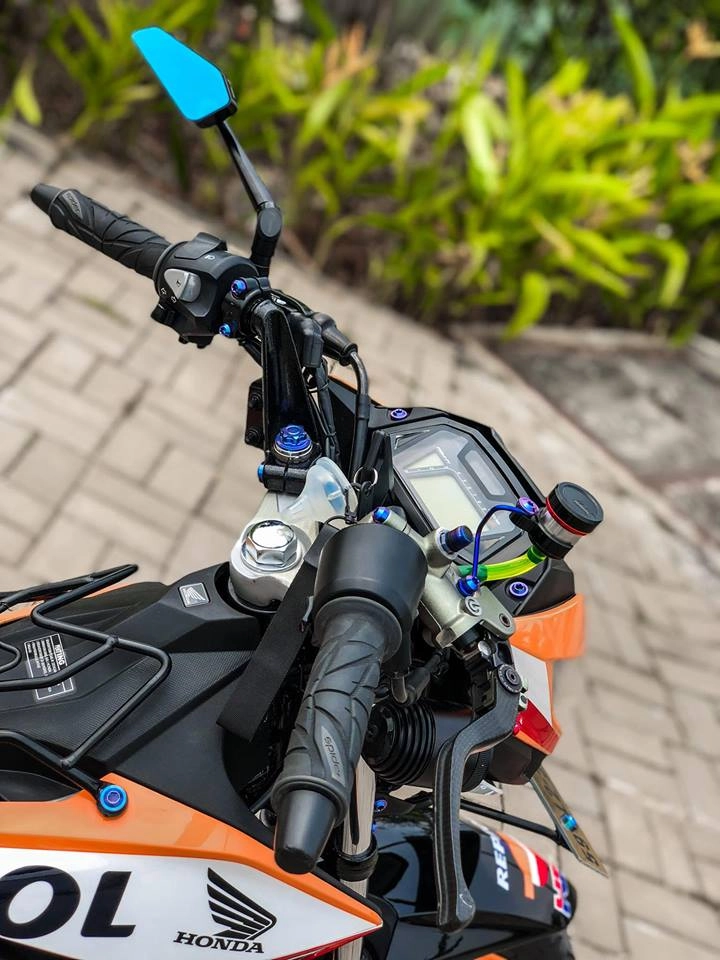 Honda sonic 150r độ đậm chất thể thao trong phiên bản repsol - 4