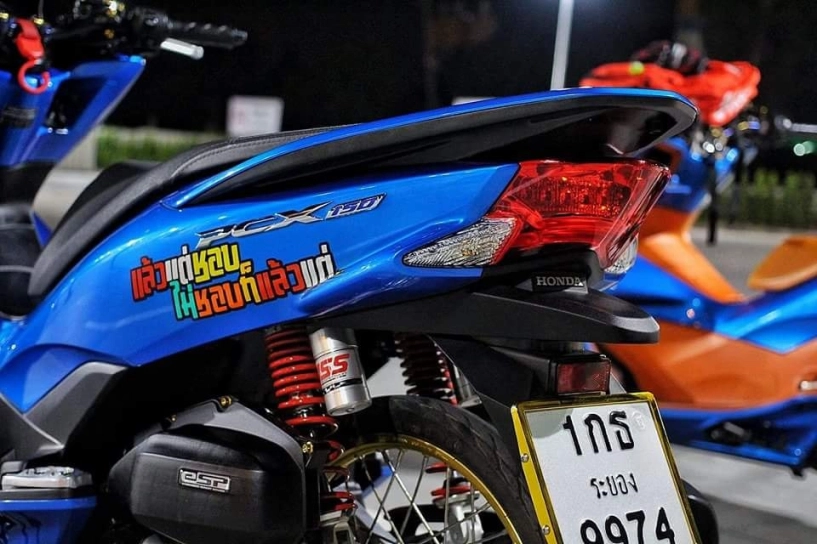 Pcx 150 độ mang ánh mắt hung tợn dưới màn đêm của biker nước bạn - 6