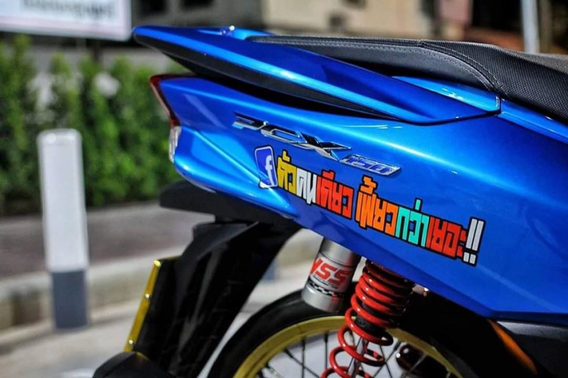 Pcx 150 độ mang ánh mắt hung tợn dưới màn đêm của biker nước bạn - 7