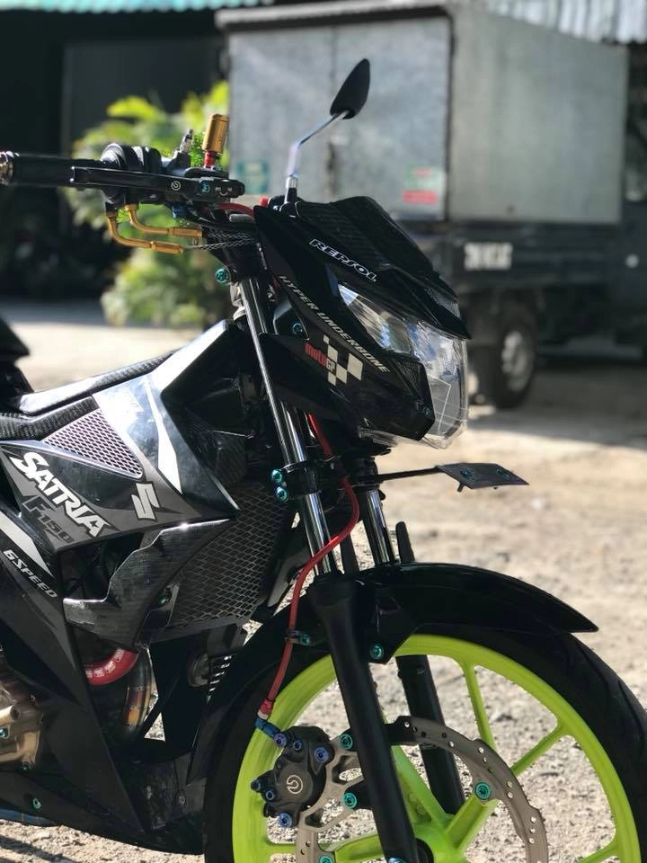 Satria f150 độ mang vẻ đẹp nhẹ nhàng đầy đẳng cấp - 4