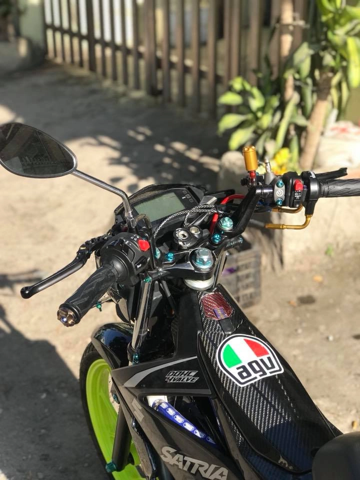 Satria f150 độ mang vẻ đẹp nhẹ nhàng đầy đẳng cấp - 5