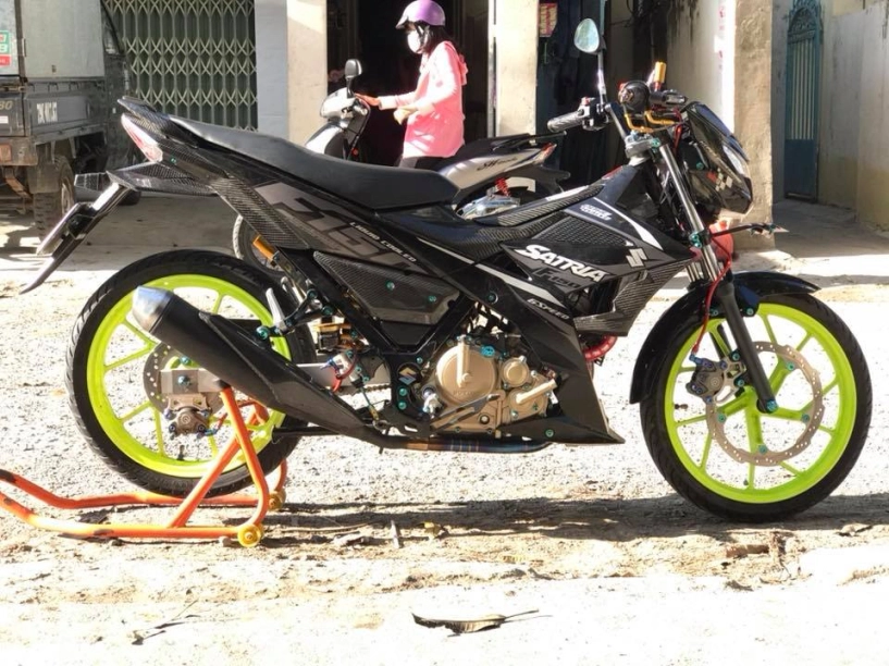 Satria f150 độ mang vẻ đẹp nhẹ nhàng đầy đẳng cấp - 6