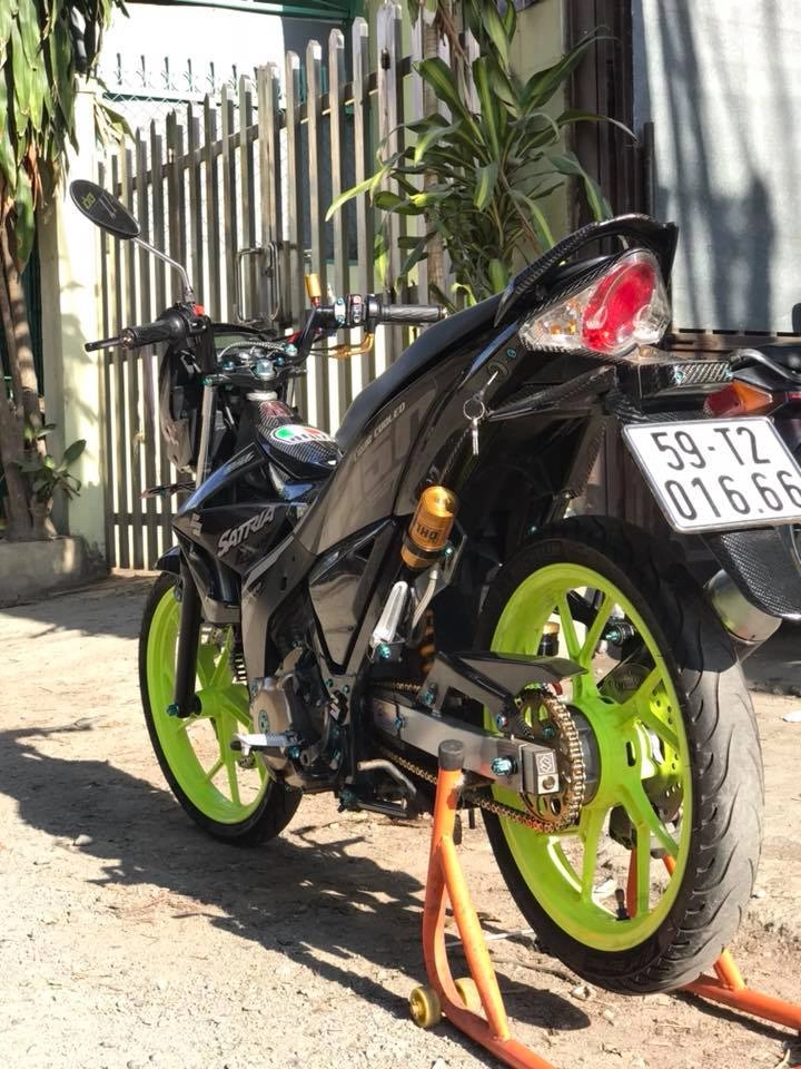 Satria f150 độ mang vẻ đẹp nhẹ nhàng đầy đẳng cấp - 8