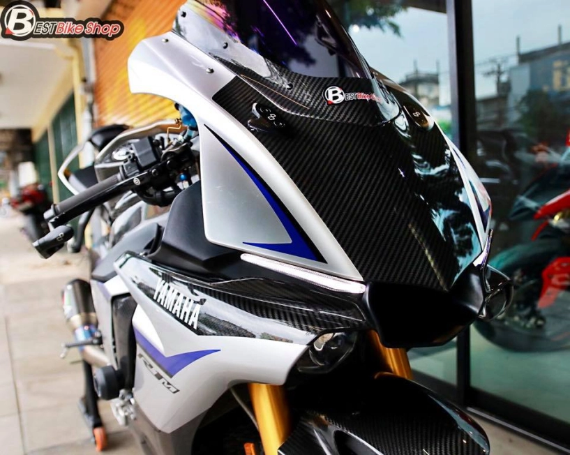 Yamaha r1m phiên bản đặc cách sặc mùi carbon world - 1