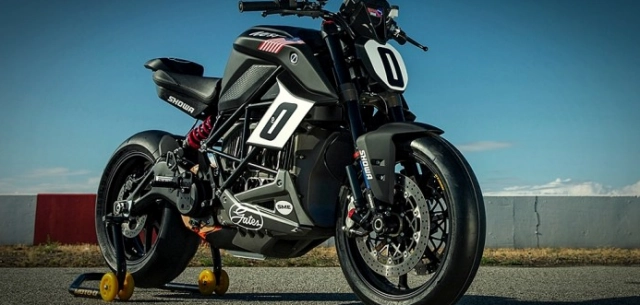 Chiêm ngưỡng zero sr f - mẫu xe máy điện duy nhất tại đường đua pikes peak racer 2019 - 1