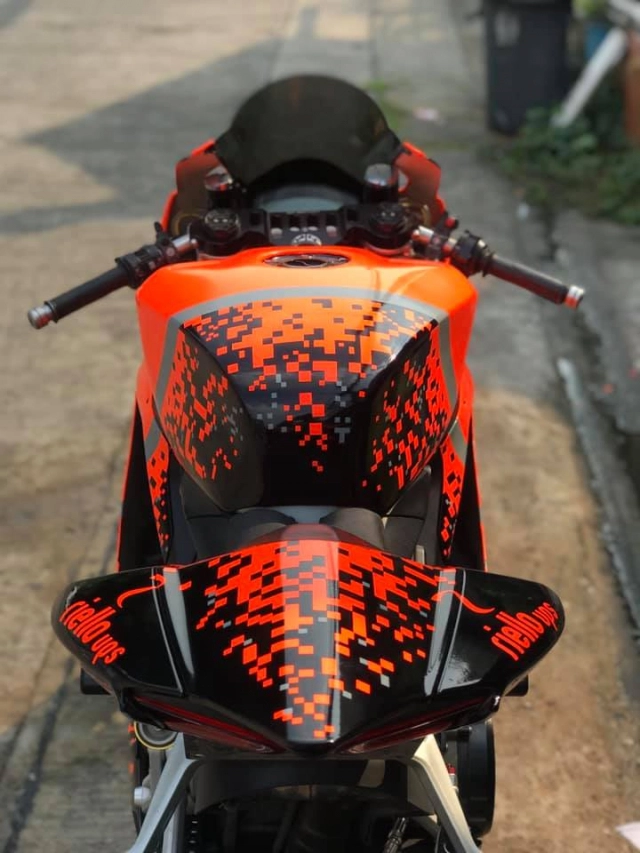 Ducati panigale 899 độ tươi rói trong tông màu cam neon đến từ tt bigbike design - 4