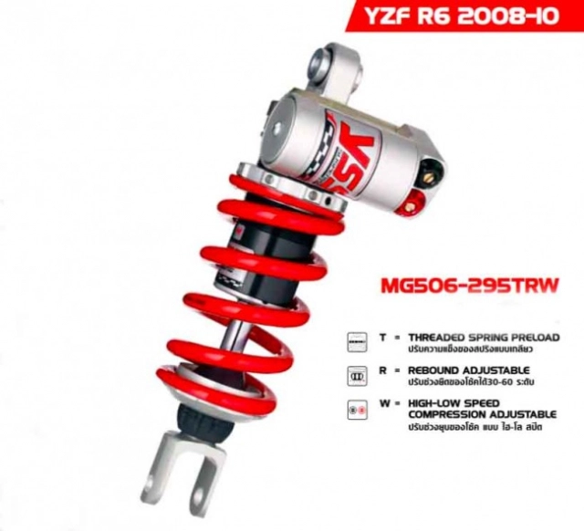 Giải mã hai núm chỉnh đenđỏ trên phuộc yss g-racing - 3