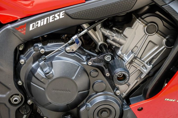 Honda cbr650f bản độ đầy nhiệt huyết đến từ tông màu red sporty - 13