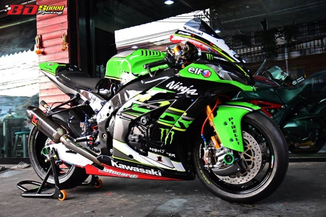 Kawasaki zx-10rr bản độ chất như nước cất theo phong cách wsbk - 1
