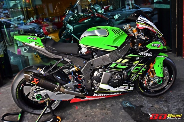 Kawasaki zx-10rr bản độ chất như nước cất theo phong cách wsbk - 3
