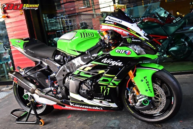 Kawasaki zx-10rr bản độ chất như nước cất theo phong cách wsbk - 8
