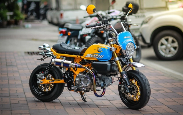 Monkey 125 độ phong cách spoon sports hướng theo xe đua thể thao - 6