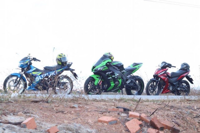 Satria 150 độ không chỉ đẹp mà còn mạnh mẽ với bài pxl hủy diệt - 9