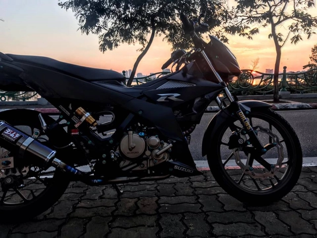 Satria 150 độ mạnh mẽ với hơi thở yoshimura của tay chơi miền bắc - 4