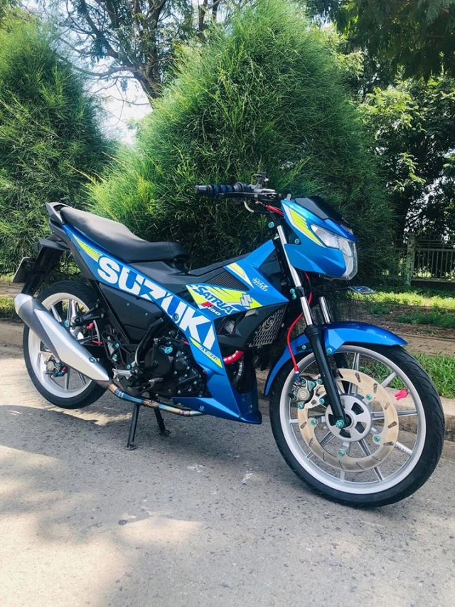 Satria 150 độ với dàn chân siêu kinh điển đến từ xứ sở hoa anh đào - 4