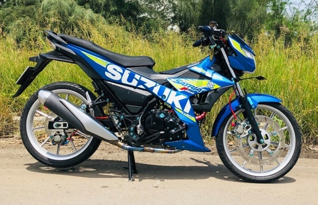 Satria 150 độ với dàn chân siêu kinh điển đến từ xứ sở hoa anh đào - 6